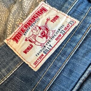True Religion Indigo Denim Pants